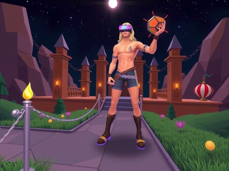 VRChat users interacting in a virtual world using avatars and gestures