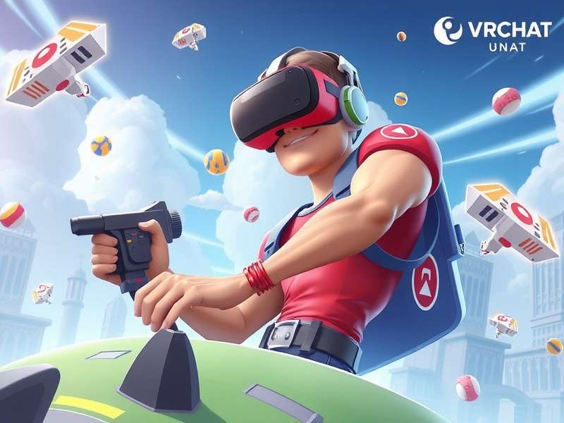 Side-by-side comparison of VRChat mobile interface on iOS and Android