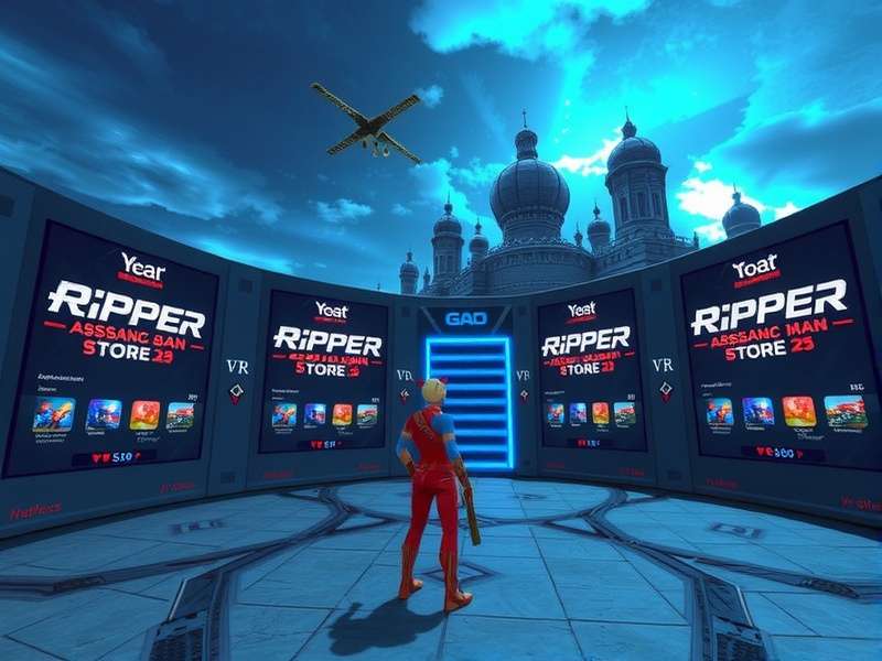 Showcase of high-quality RipperStore avatars in VRChat
