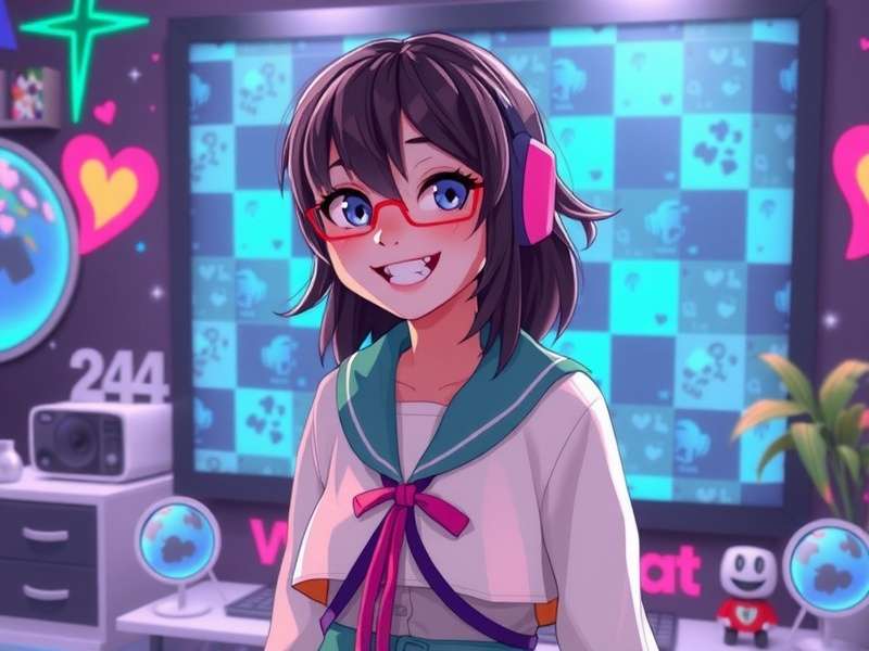 Collection of diverse VRChat female avatars showing different styles and customization options