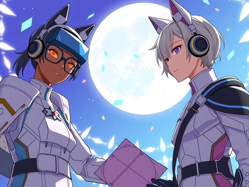 A person in a comfortable VR headset experiencing VRChat ASMR in a serene virtual world