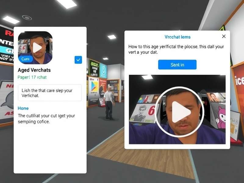 Troubleshooting flowchart for VRChat age verification common errors