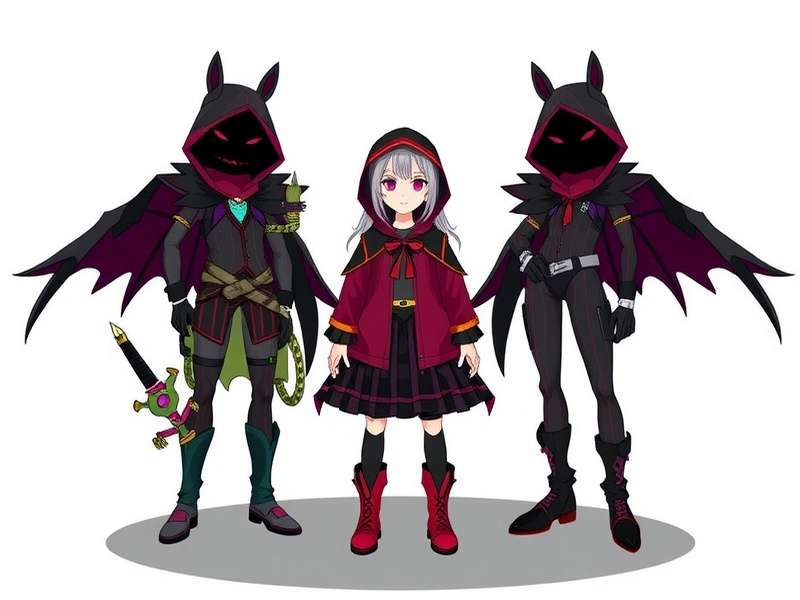 VRChat avatar customization interface showing 3D model editing