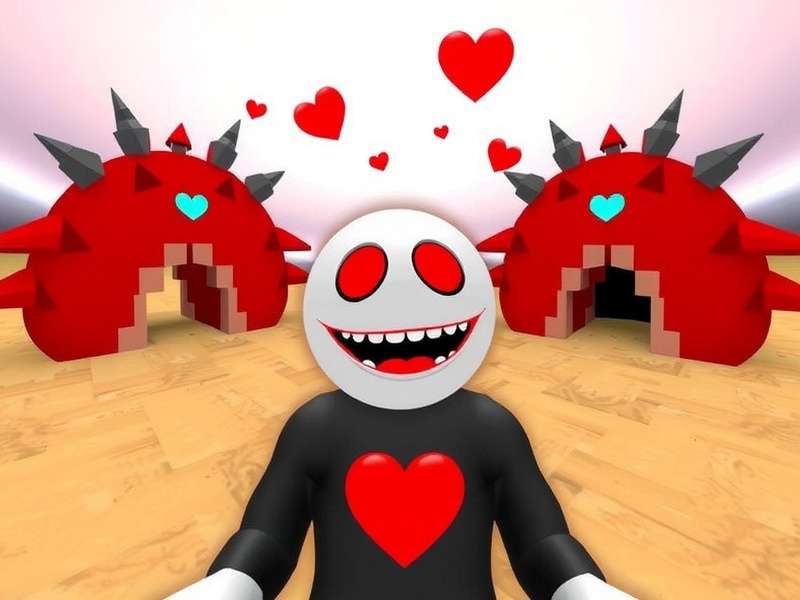 A person in a VR headset laughing, representing the chaotic fun of VRChat trolling