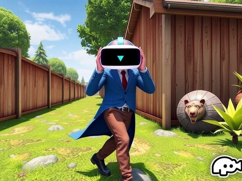 A diverse gallery of custom VRChat avatars in a social hub