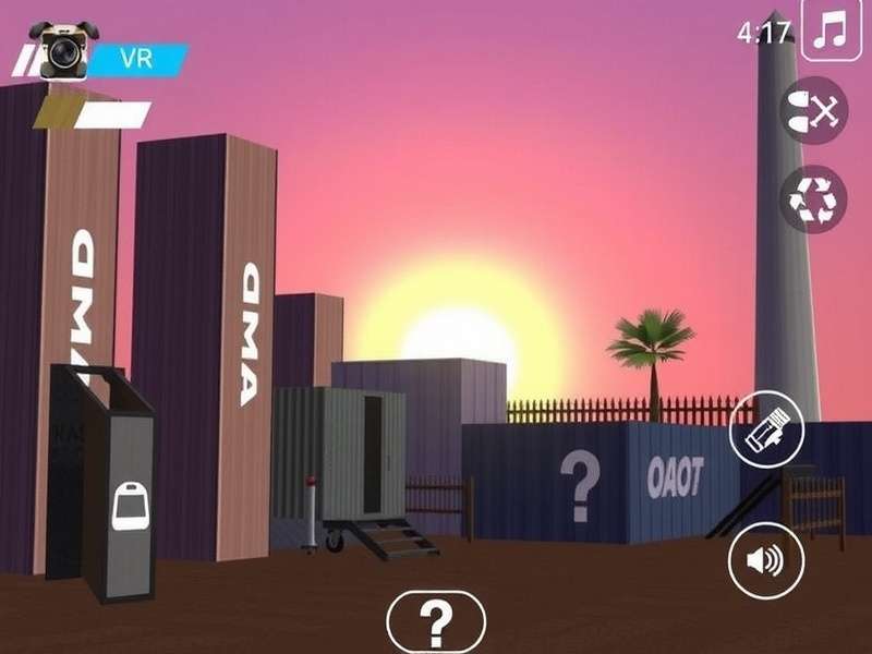 Smartphone showing VRChat avatar customization menu