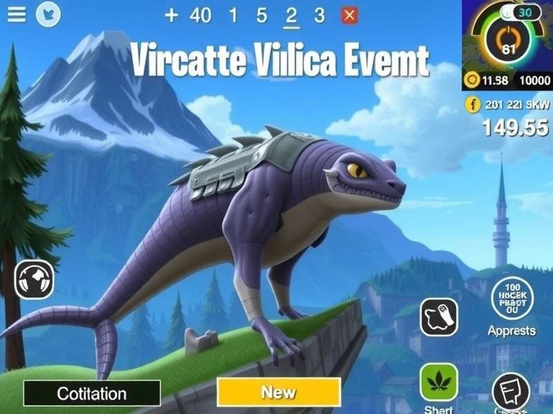 VRChat Mobile Interface on a Smartphone Screen