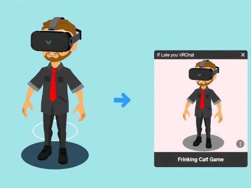 VRChat Creator Companion interface showing project management