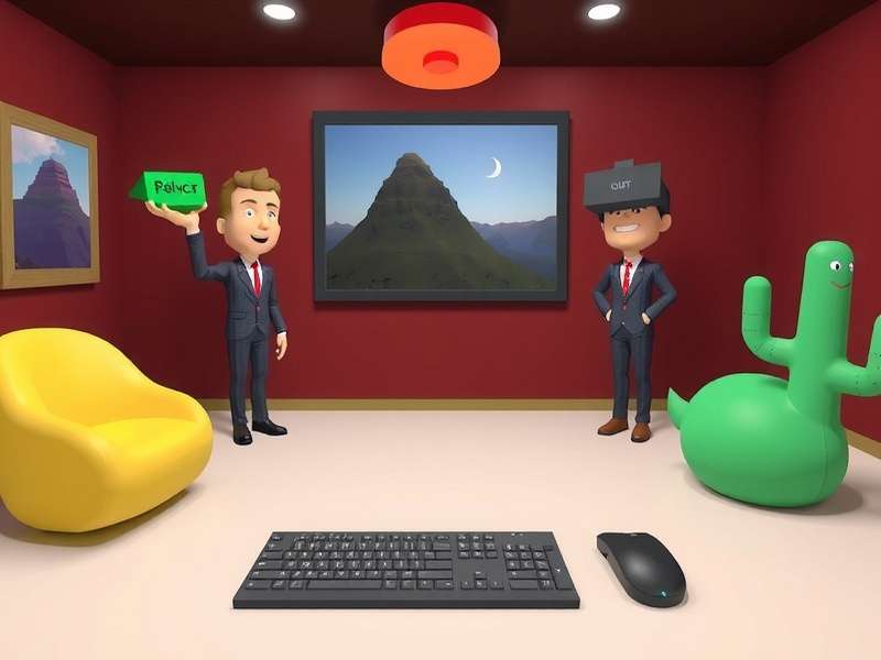 VRChat PC client dashboard showing world and friend lists