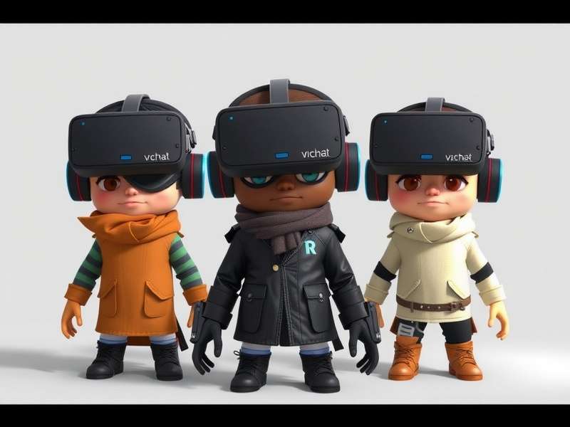 A diverse collection of artistic 3D VRChat avatar models showcasing different styles and personalities