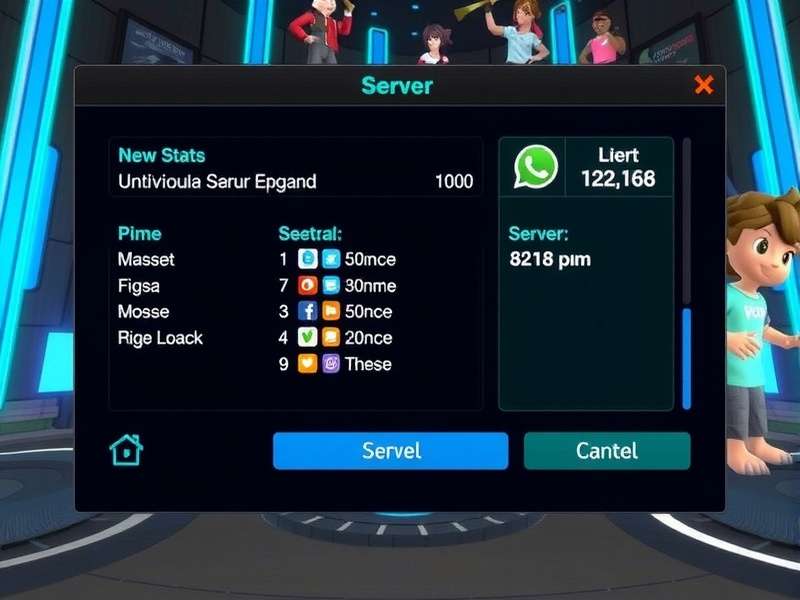 VRChat user interacting in a virtual world with diverse avatars