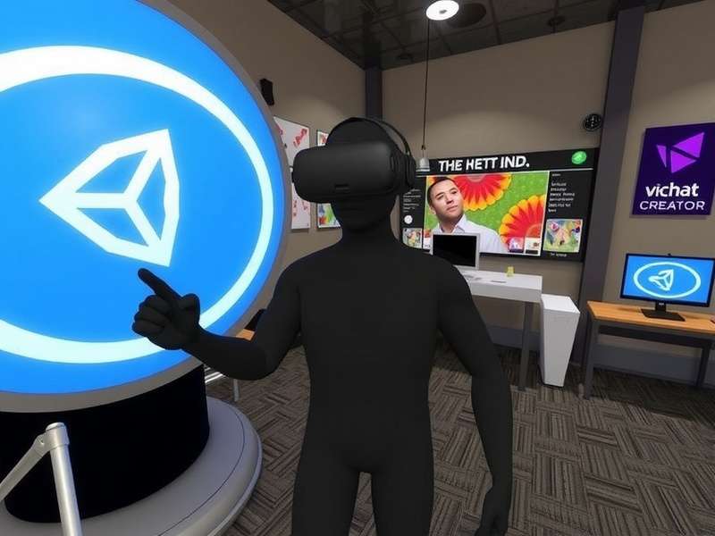 VRChat Creator Companion Unity interface showing project dashboard and SDK tools