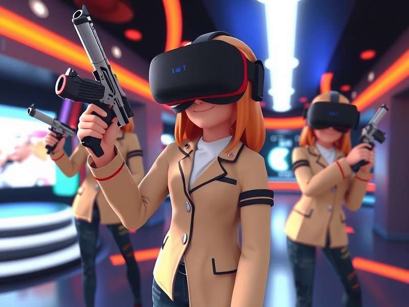 Vrchat Avatars With Guns — a diverse lineup of armed virtual characters in VRChat