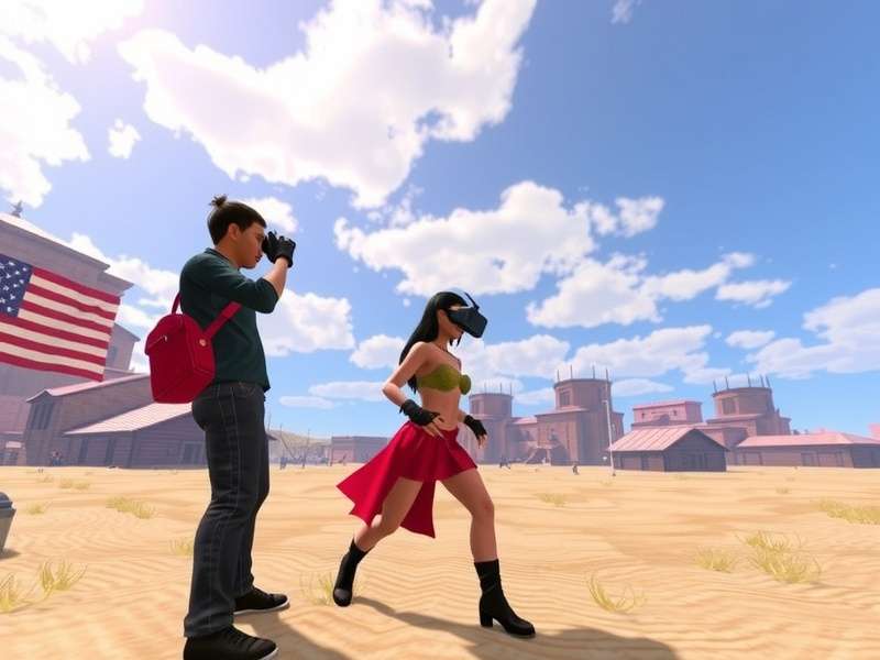 VRChat Status interface showing online, away, DND and custom status indicators