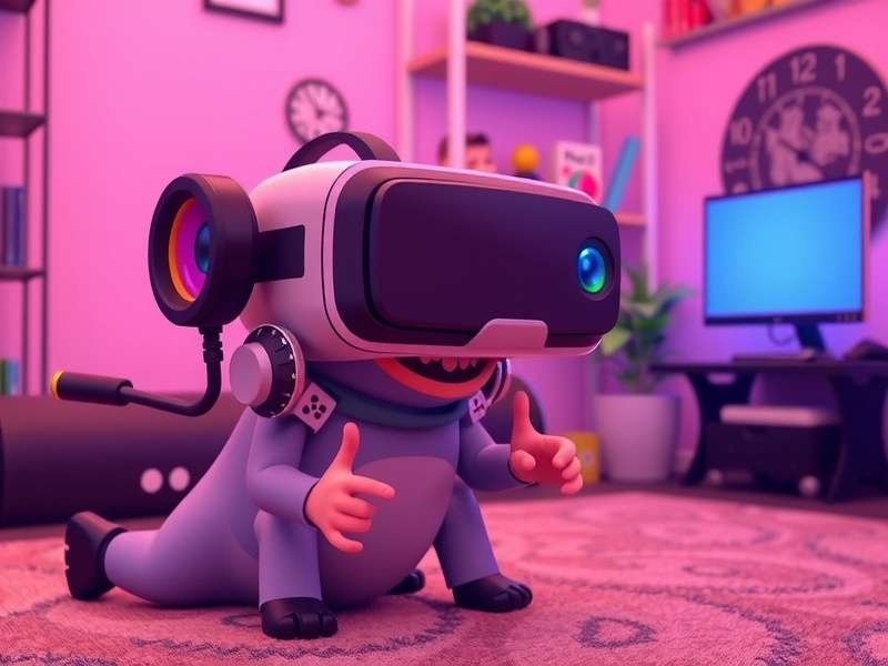 VRChat Creator Companion Animator Component interface showing animation layers and state machine preview